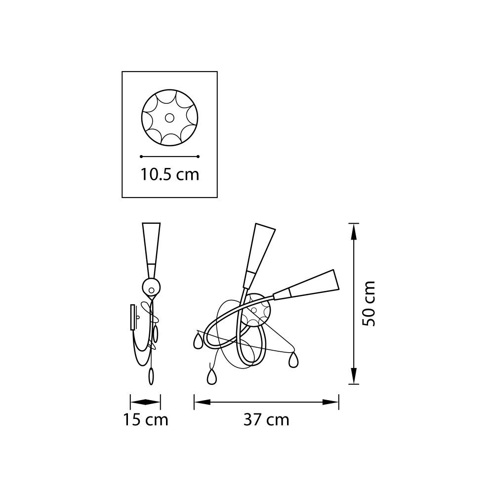 Lightstar *** (SB1105/2R) Бра AEREO 2х25W G9 Silver foil (в комплекте) Lightstar *** (SB1105/2R) Бра AEREO 2х25W G9 Silver foil (в комплекте)