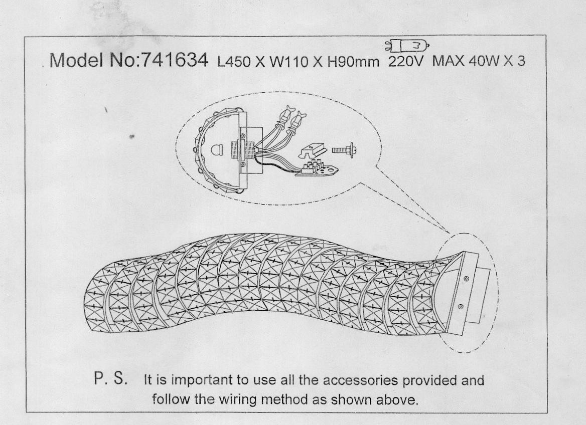 Lightstar (9287/3W) Бра ONDA 3х40W G9 ХРОМ (в комплекте) Lightstar (9287/3W) Бра ONDA 3х40W G9 ХРОМ (в комплекте)